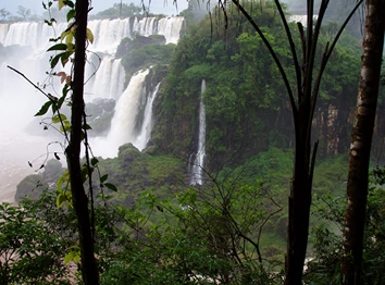 iguazu waterfall by dan ryan
