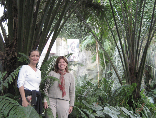 Lone DN and Michelle D at the Eden Project Oil Palm plantation